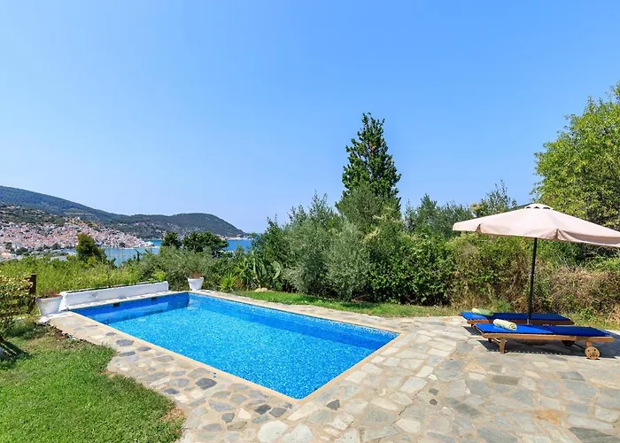 Villa Rodia With Swimming Pool On Skopelos Island