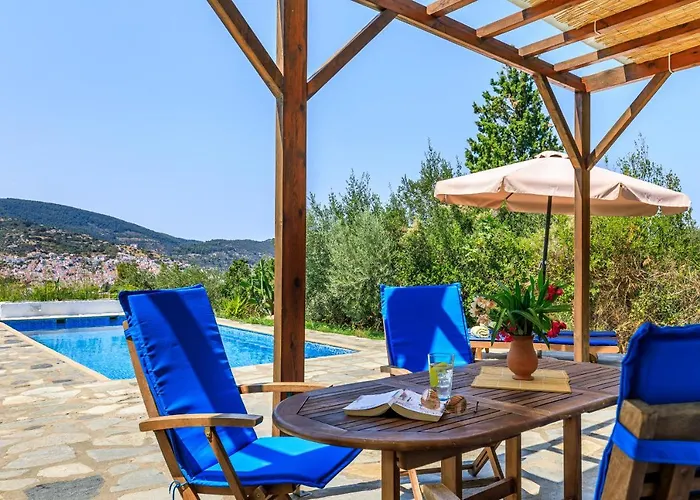 Villa Rodia With Swimming Pool On Skopelos Island