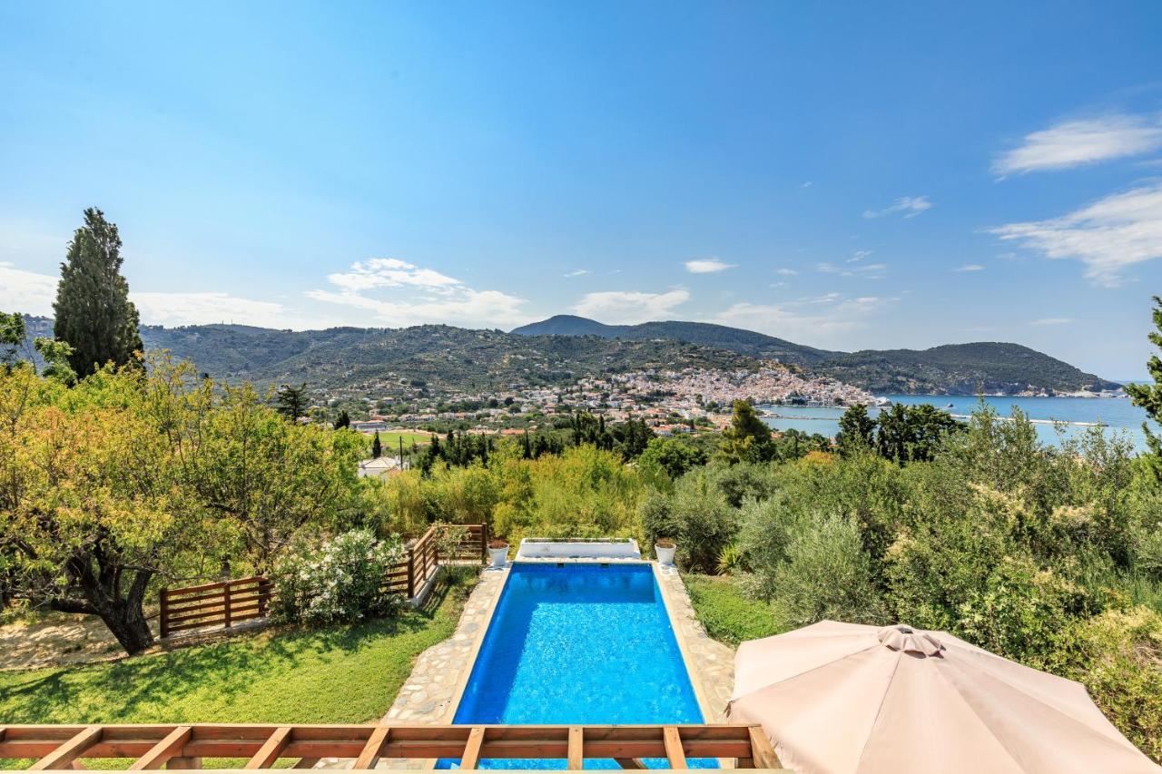 Rodia With Swimming Pool On Island *
