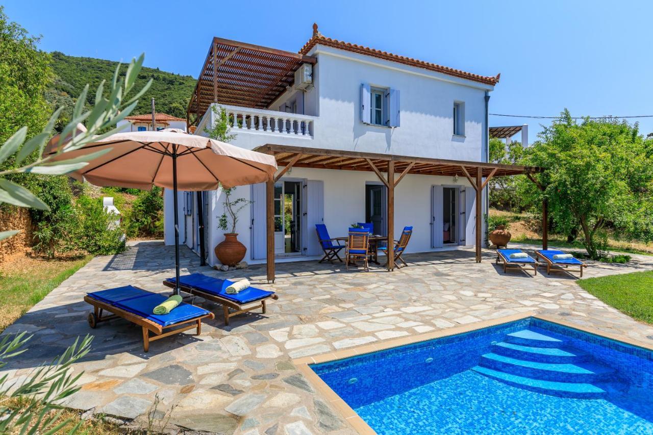 Villa Rodia With Swimming Pool On Island Skopelos Town