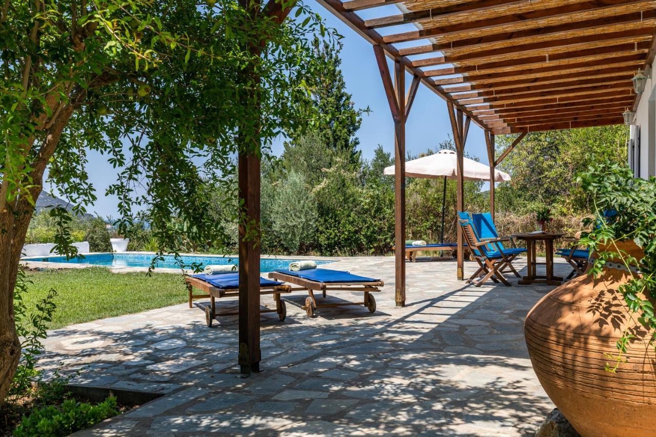 Rodia With Swimming Pool On Island *